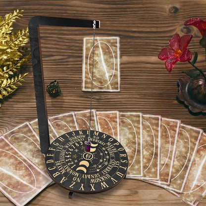 Wooden Crystal Bracket Necklace Decorative Display Stand